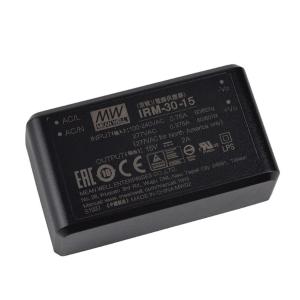 MW(明纬)IRM-30-15开关电源密封型塑胶外壳15V2A