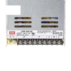 MW(明纬)LRS-350-48 开关电源替代NES直流DC变压器监控48V7.3A