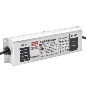 MW(明纬)ELG-240-36A照明亮化路灯防水LED开关电源 36V6.66A