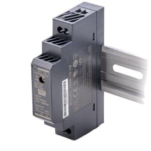 MW(明纬)HDR-15-12 导轨安装开关电源12V1.25A