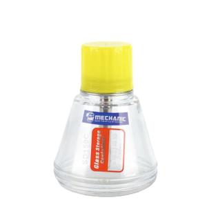 维修佬 洗板水防腐蚀玻璃酒精瓶按压式金属泵防氧化防静电分配器 按压式分配器150ml铜芯