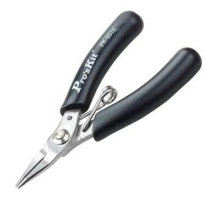 宝工(Pro'sKit) 1PK-501E 不锈钢掌心无牙尖嘴钳100mm