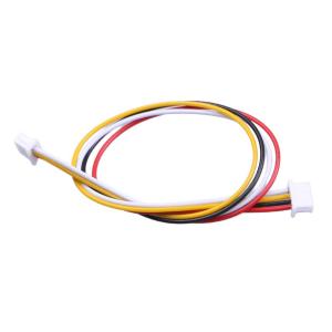 MX1.25 端子线UL1571#28 红/黑 /黄/白 双头同向 L=150mm 4P