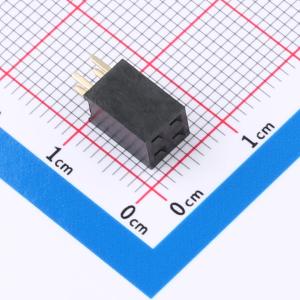 间距:2.54mm 2x2P 直插