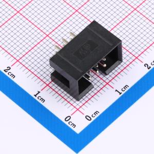 2.54mm 2x3P 排数:2 每排P数:3
