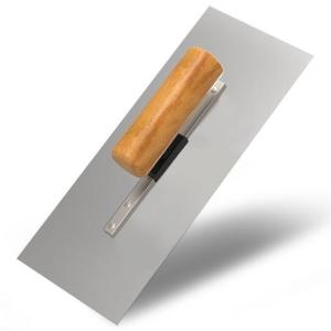 卡夫威尔 不锈钢抹泥刀 抹灰刀抹泥板砌砖刀木柄清洁刮刀 WK3460