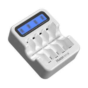 Q032 4 slot AA/AAA battery charger white 1PCS商品缩略图