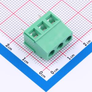 5.08mm 1x3P 排数:1 每排P数:3 直插