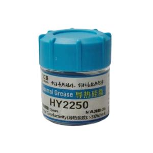 汇亚导热硅脂灰 导热系数5.0W 20克小瓶装CPU电子产品散热