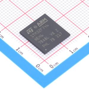 基于ARM的Cortex - M7 32位MCU+FPU，462DMIPS，高达1MB闪存/320 + 16 + 4KB RAM，USB OTG HS/FS，以太网，18个定时器，3个ADC，25个通信接口，摄像头和LCD