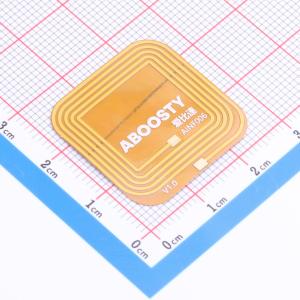 13.56MHz NFC天线 - 0.837μH电感/67.75 Q值 - 25x25x0.16mm超薄柔性 适用于支付配对