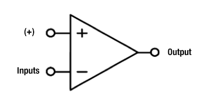 精密运算放大器的原理图符号示意图