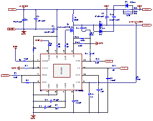 升降压恒流Hi5000原理图