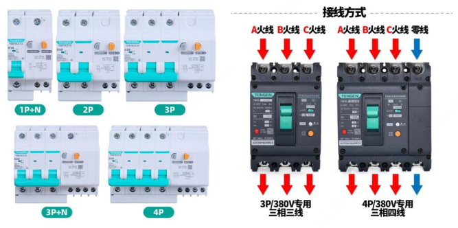  天正电气的漏电保护器产品