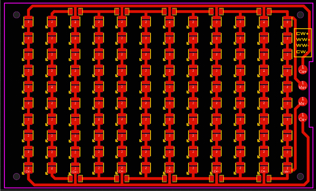 灯板PCB图