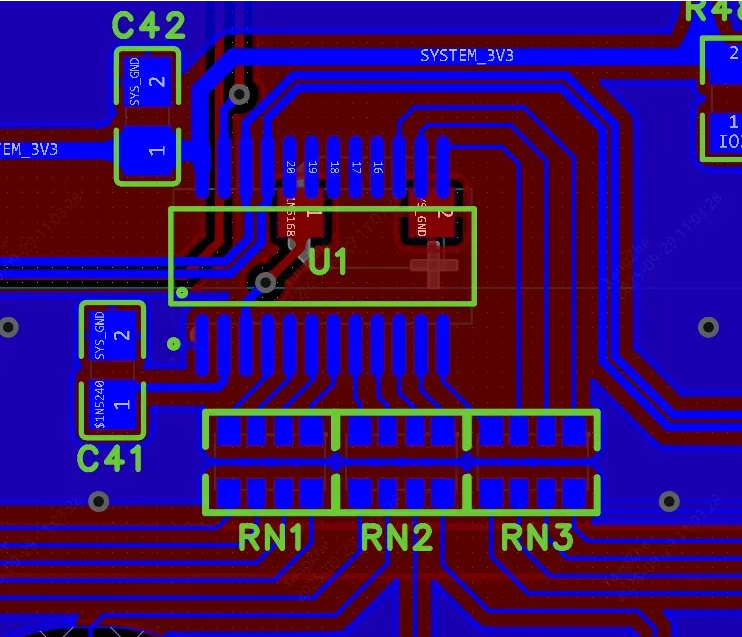 所有信号线均不跨越其他信号线