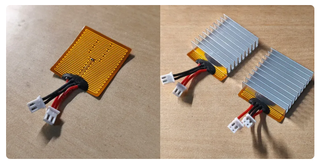 PI加热膜加装散热片