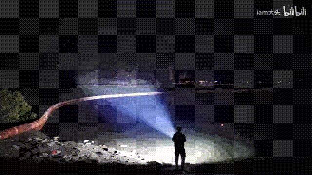 500W大功率手电筒！