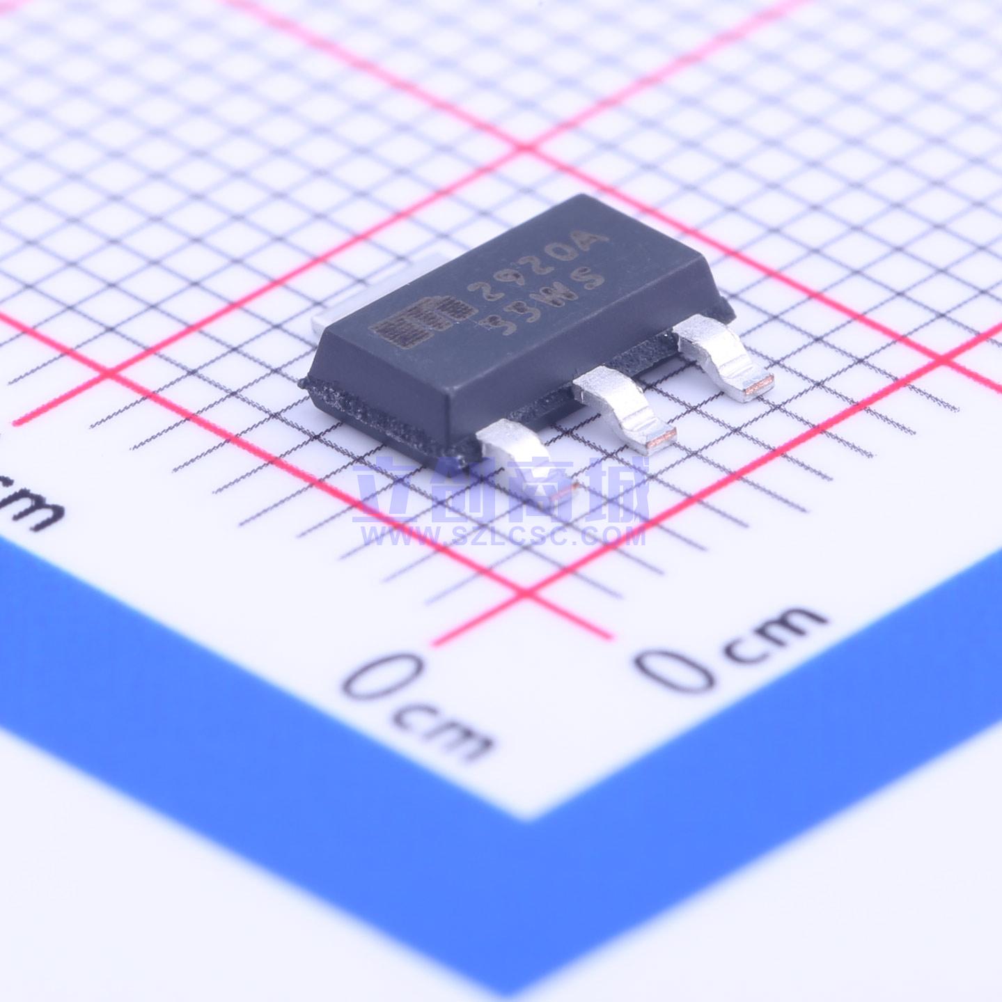 MIC2920A-3.3WS-TR实物图