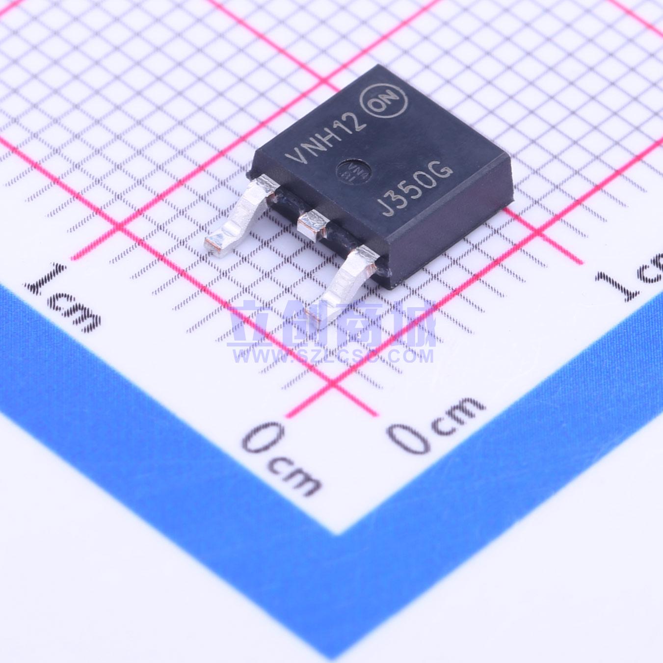 点击查看大图 MJD350T4G实物图