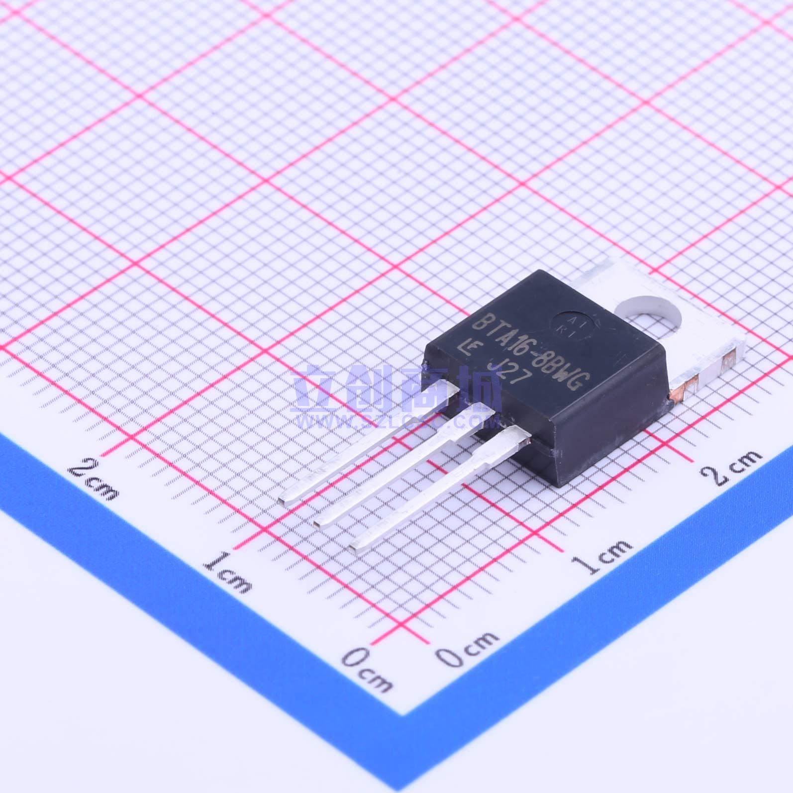 点击查看大图 BTA16-800BW3G实物图