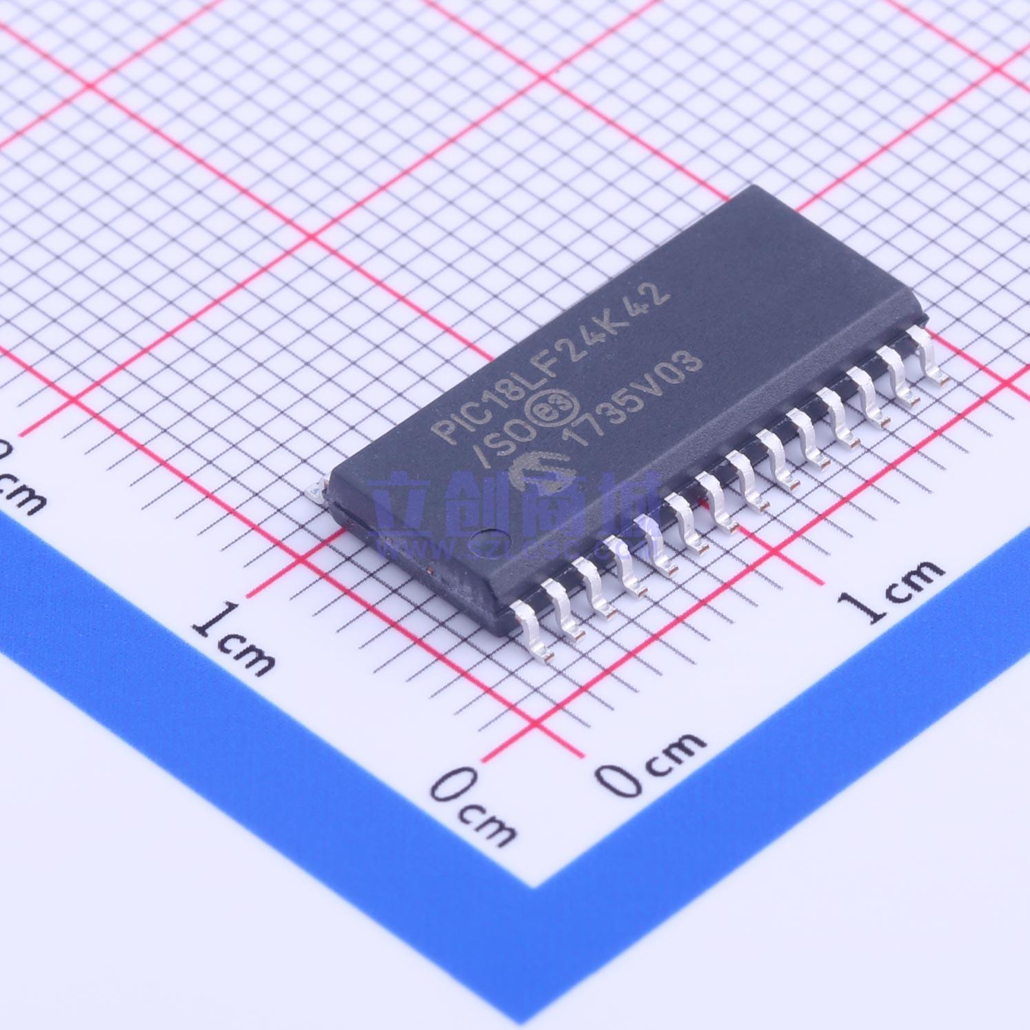 点击查看大图 PIC18LF24K42T-I/SO实物图