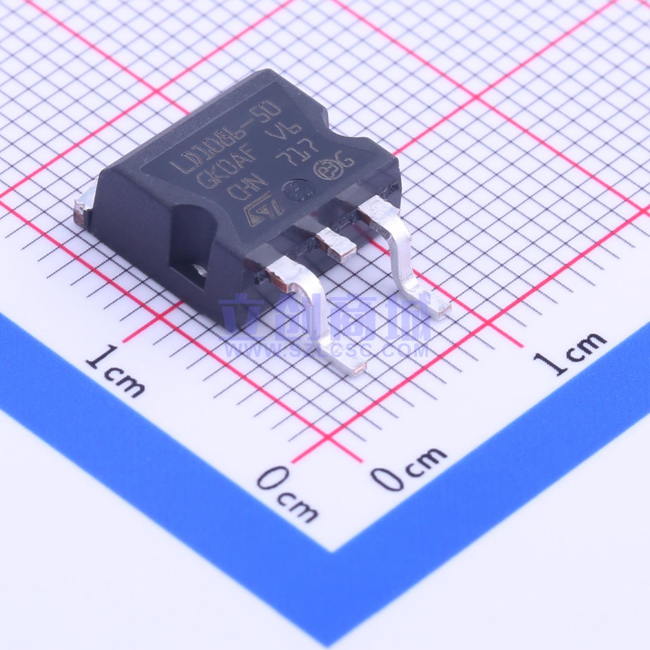 LD1086D2T50TR实物图