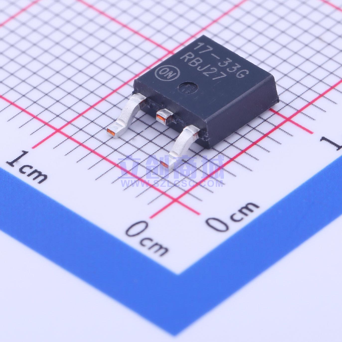 NCP1117DT33RKG实物图