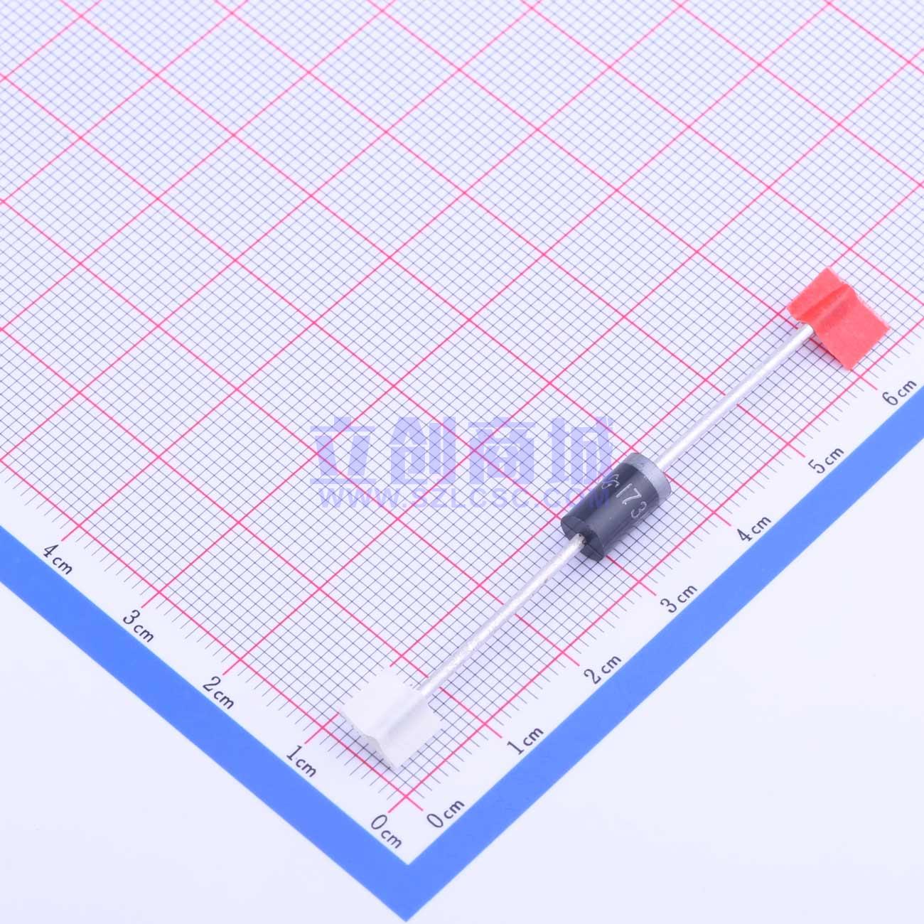 点击查看大图 1N5408-E3/54实物图