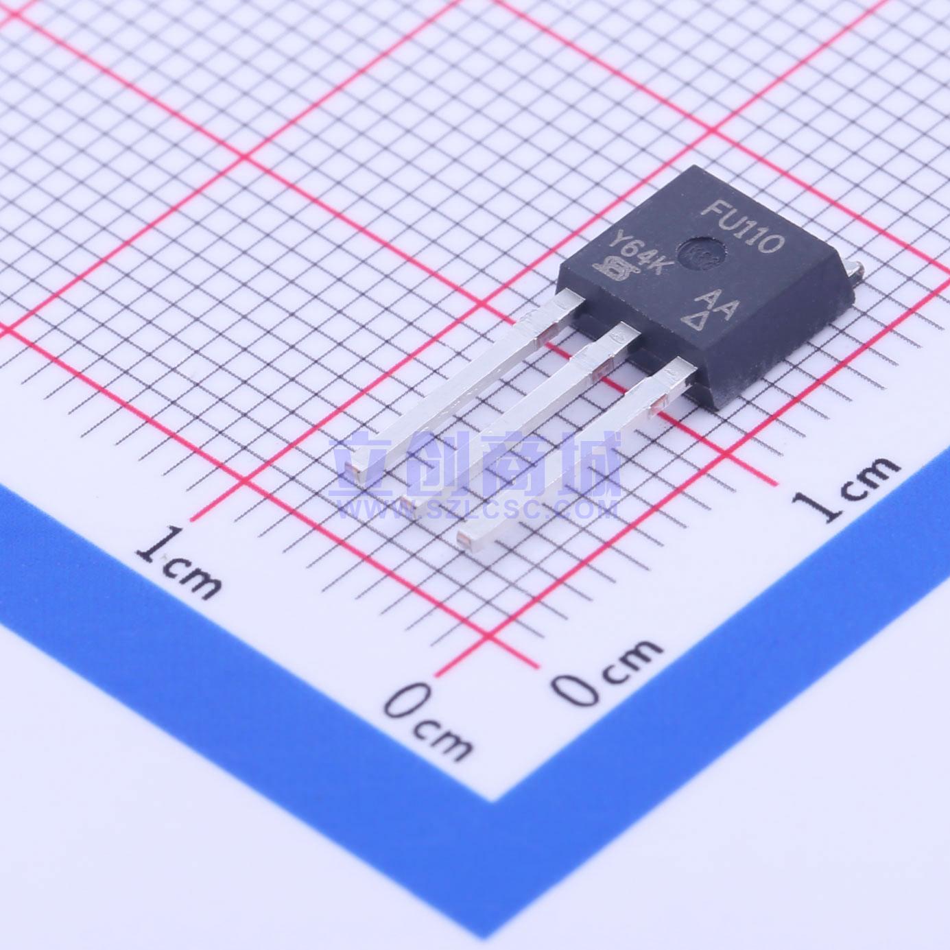 点击查看大图 IRFU110PBF实物图