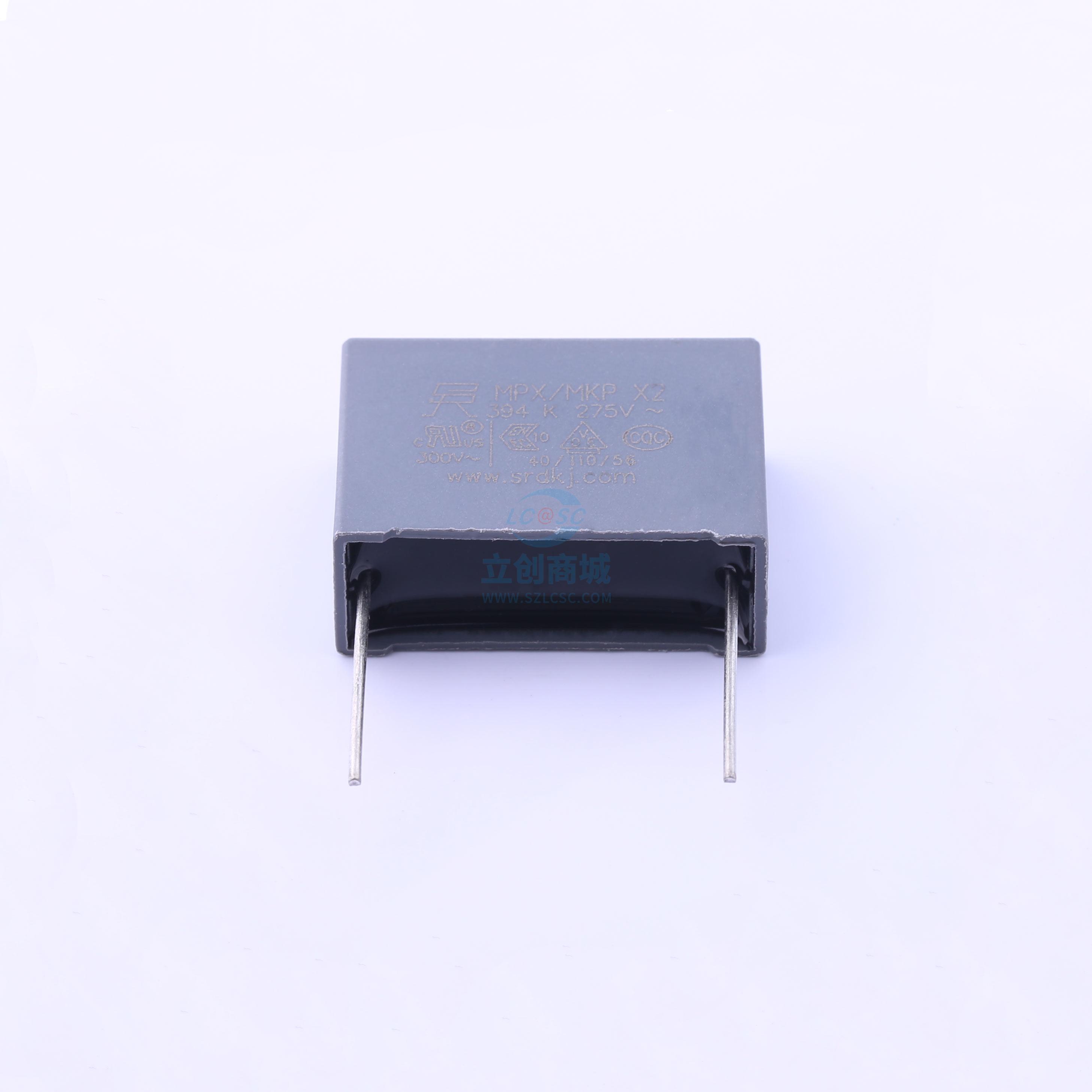 x2安规电容 390nf ±10% 275v