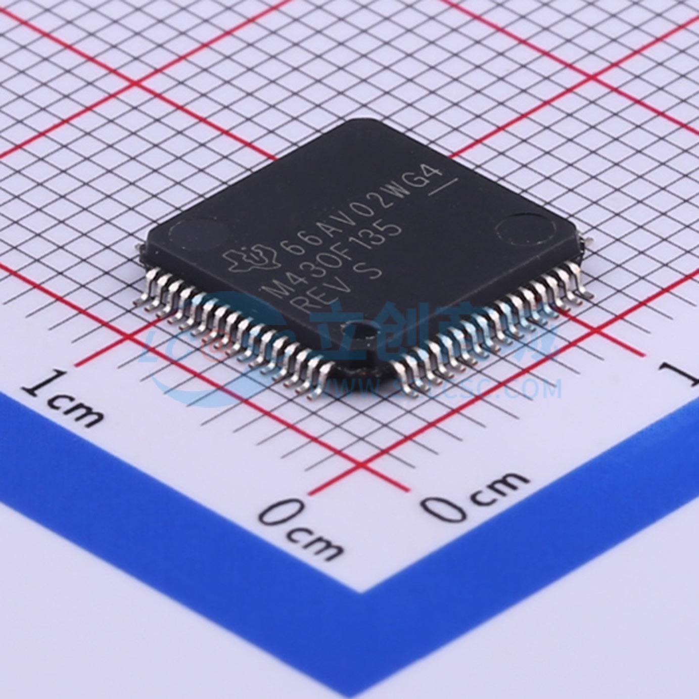 点击查看大图 MSP430F135IPMR实物图