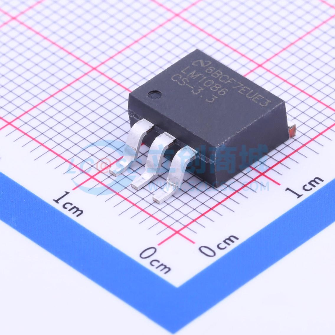 点击查看大图 LM1086CS-3.3/NOPB实物图