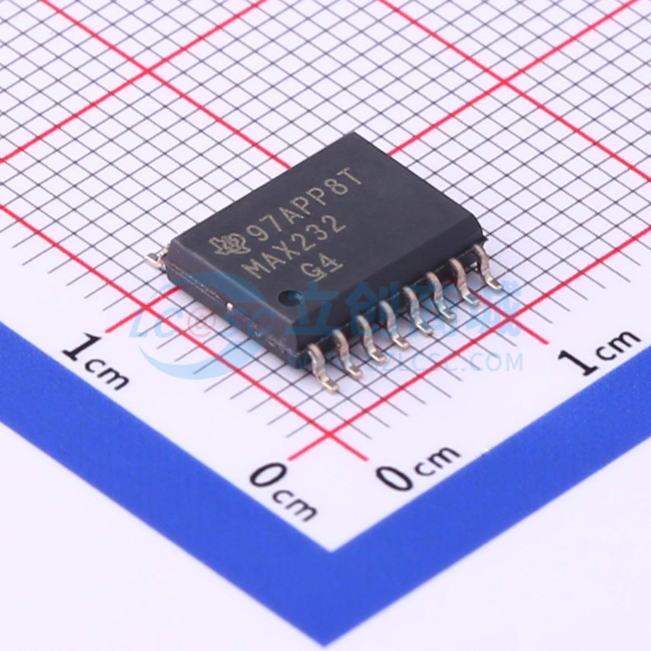 点击查看大图 MAX232DWRG4实物图