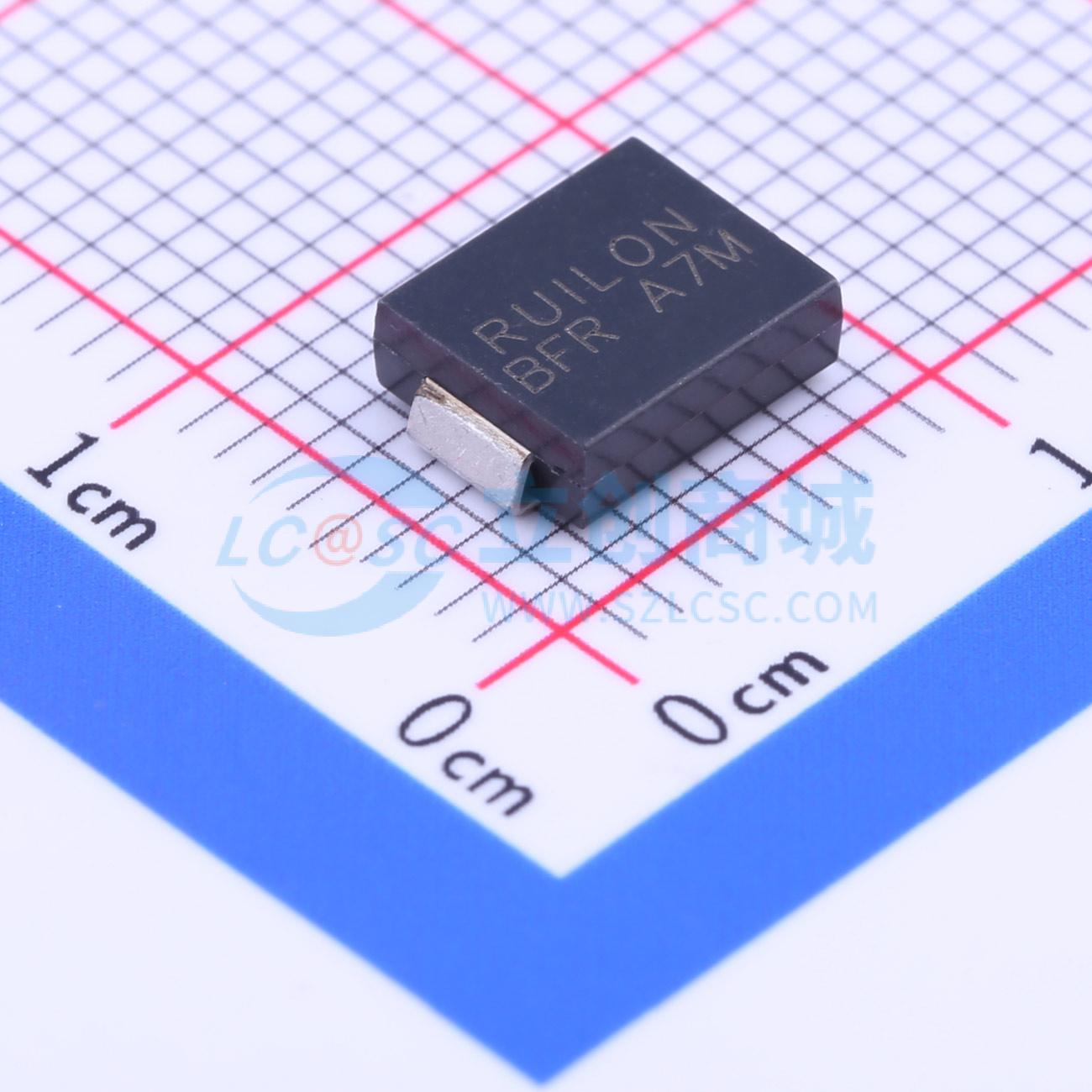 点击查看大图 SMCJ40CA实物图