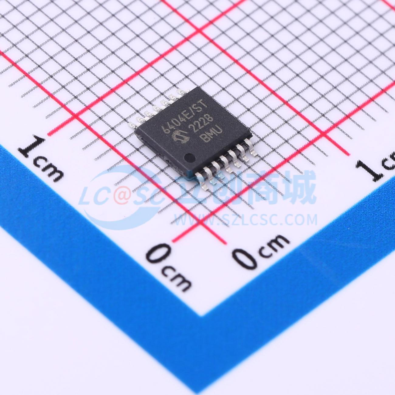 点击查看大图 MCP6404-E/ST实物图