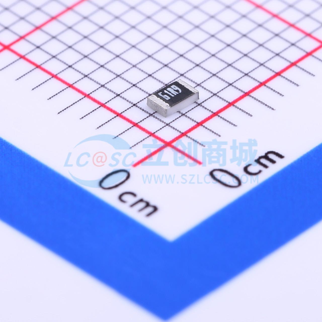 0805W8F619JT5E实物图