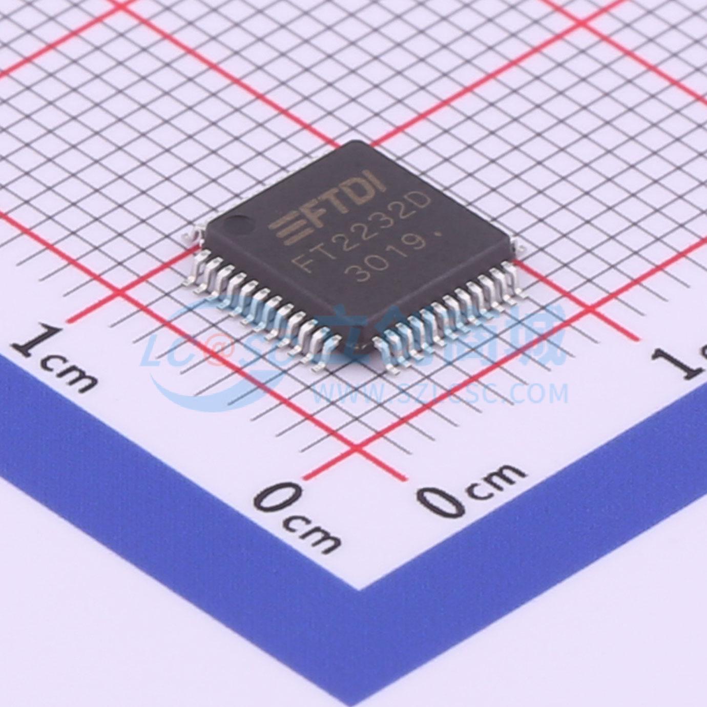 点击查看大图 FT2232D实物图