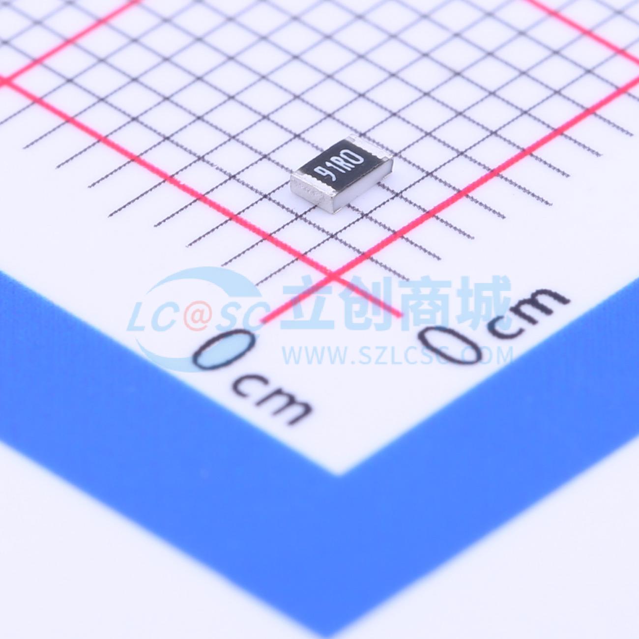 点击查看大图 0805W8F910JT5E实物图