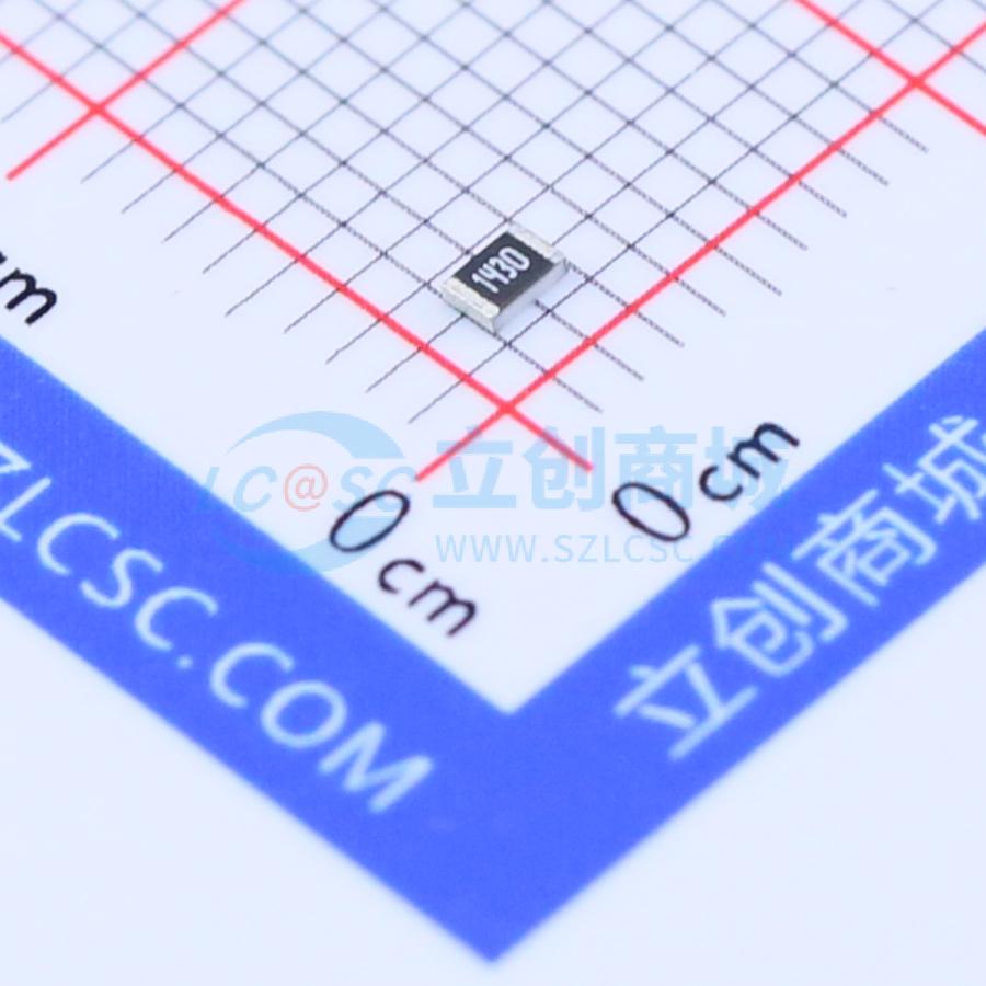 点击查看大图 0805W8F1430T5E实物图