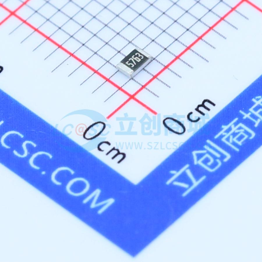 点击查看大图 0805W8F5763T5E实物图