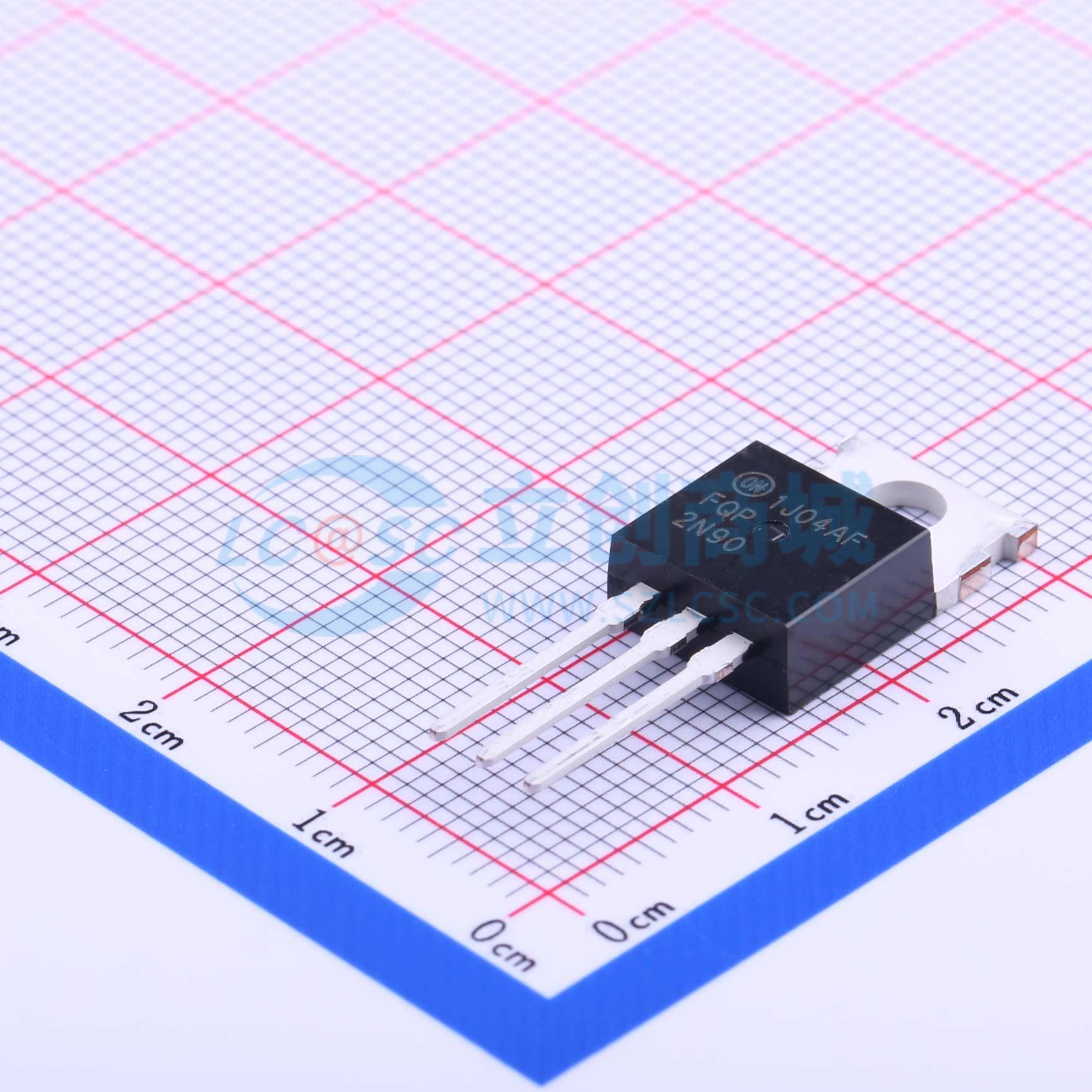 点击查看大图 FQP2N90实物图