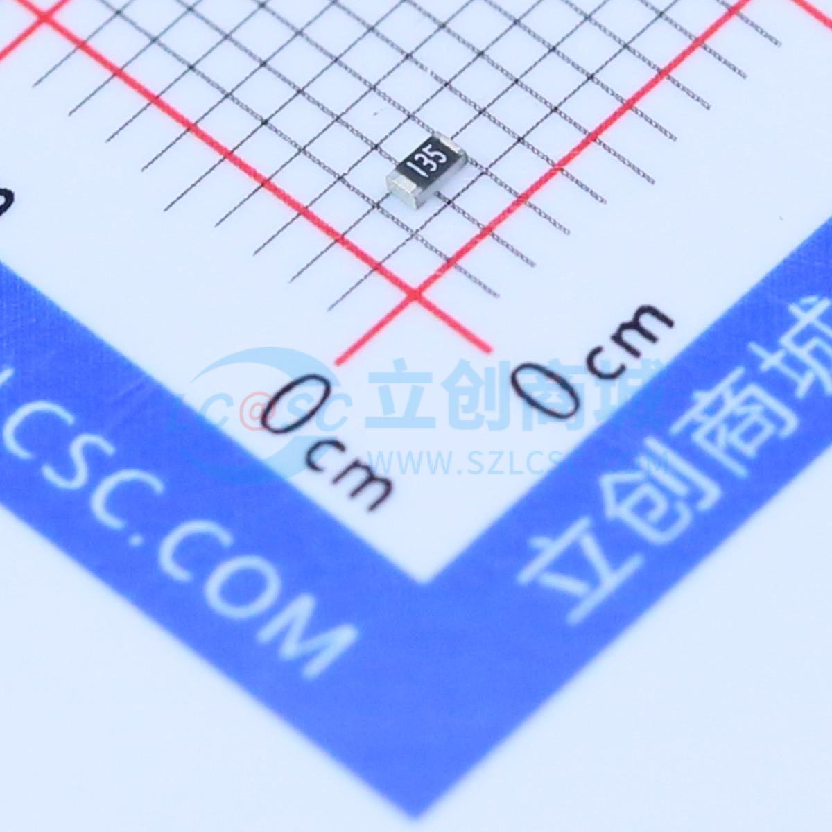 点击查看大图 0603WAJ0135T5E实物图