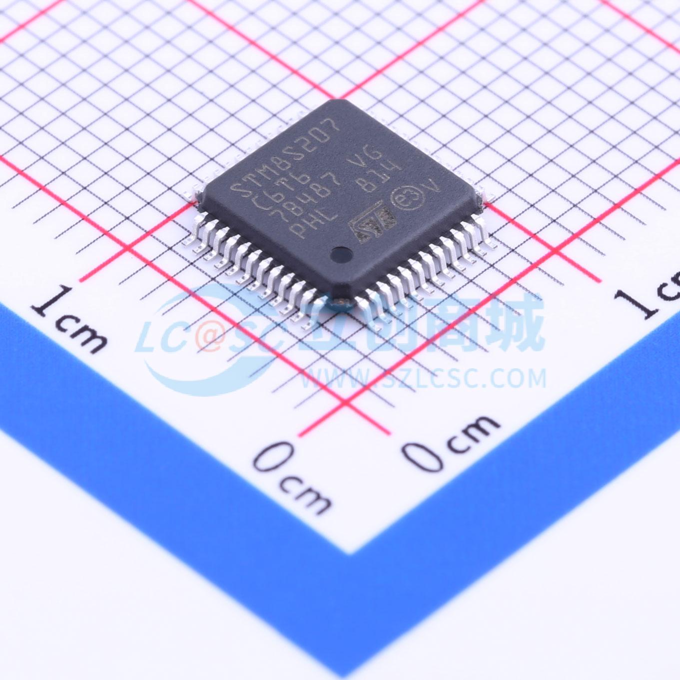 点击查看大图 STM8S207C6T6实物图