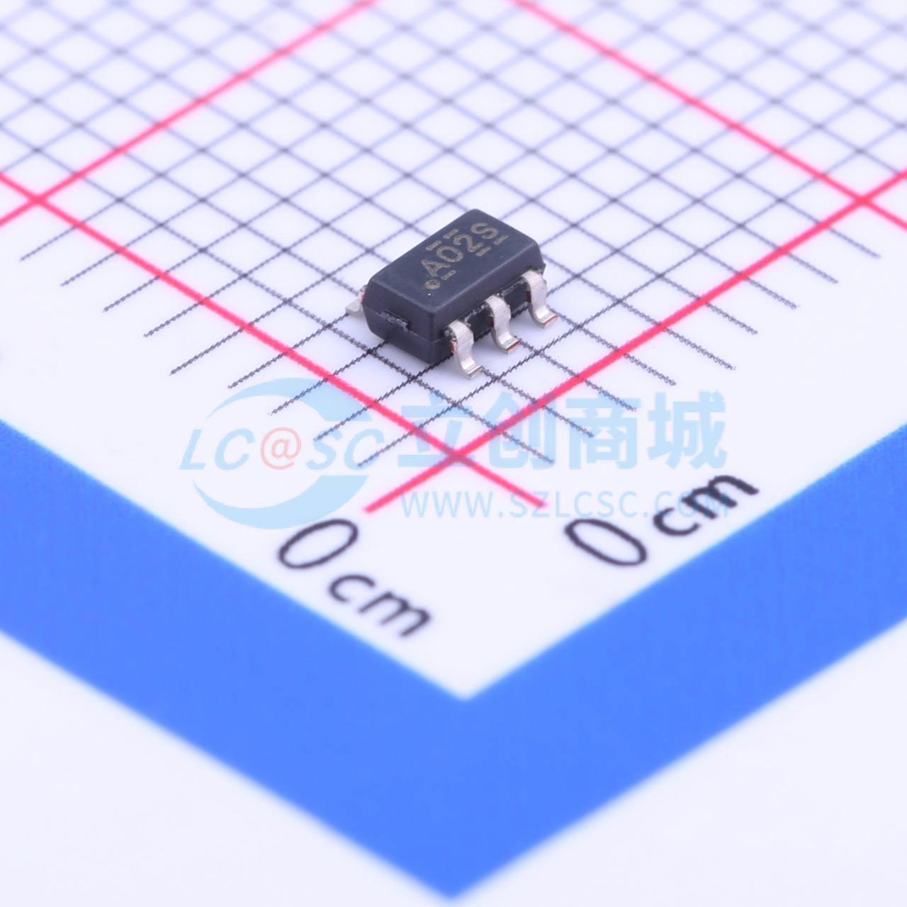 点击查看大图 SN74AHC1G02DBVR实物图