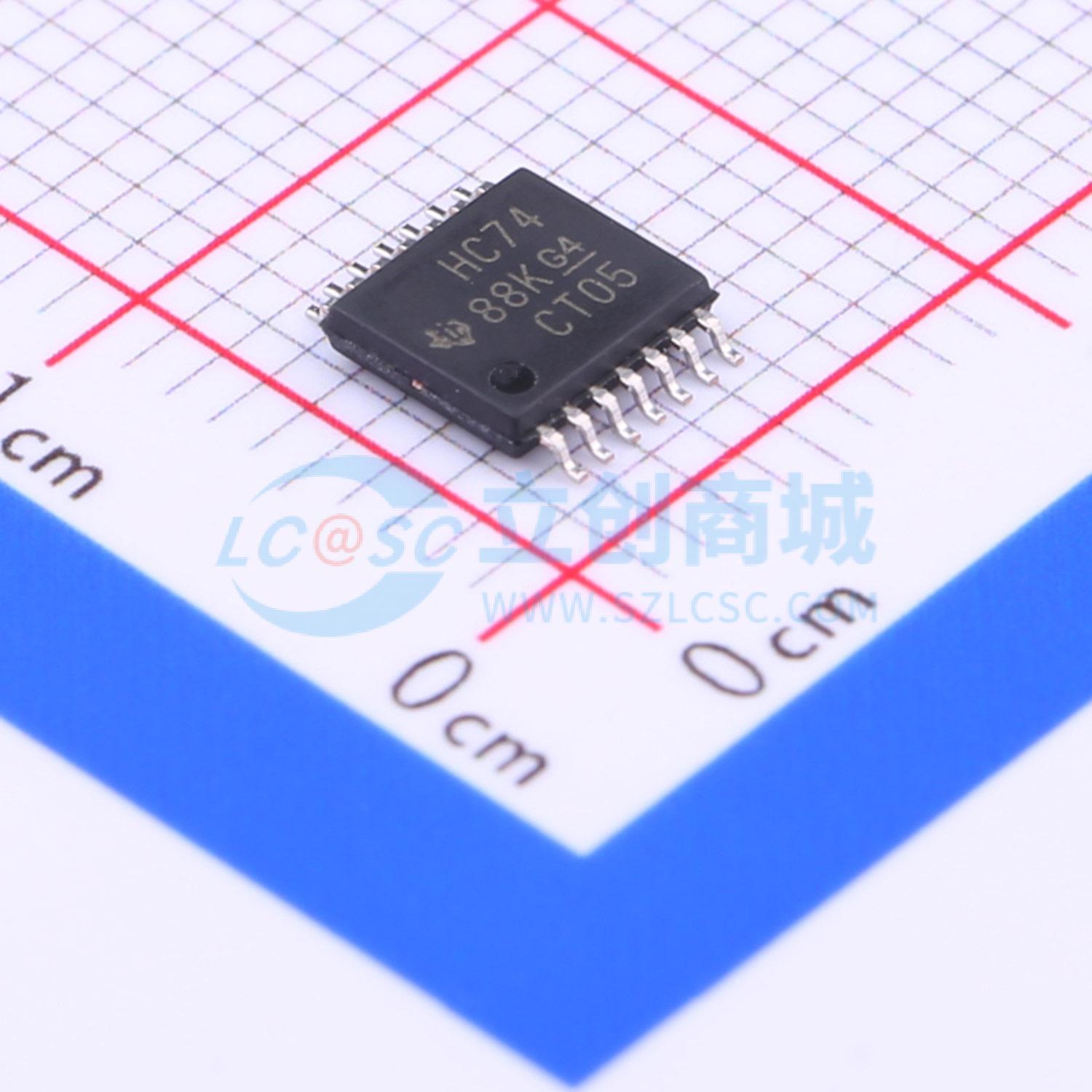 SN74HC74PWR实物图