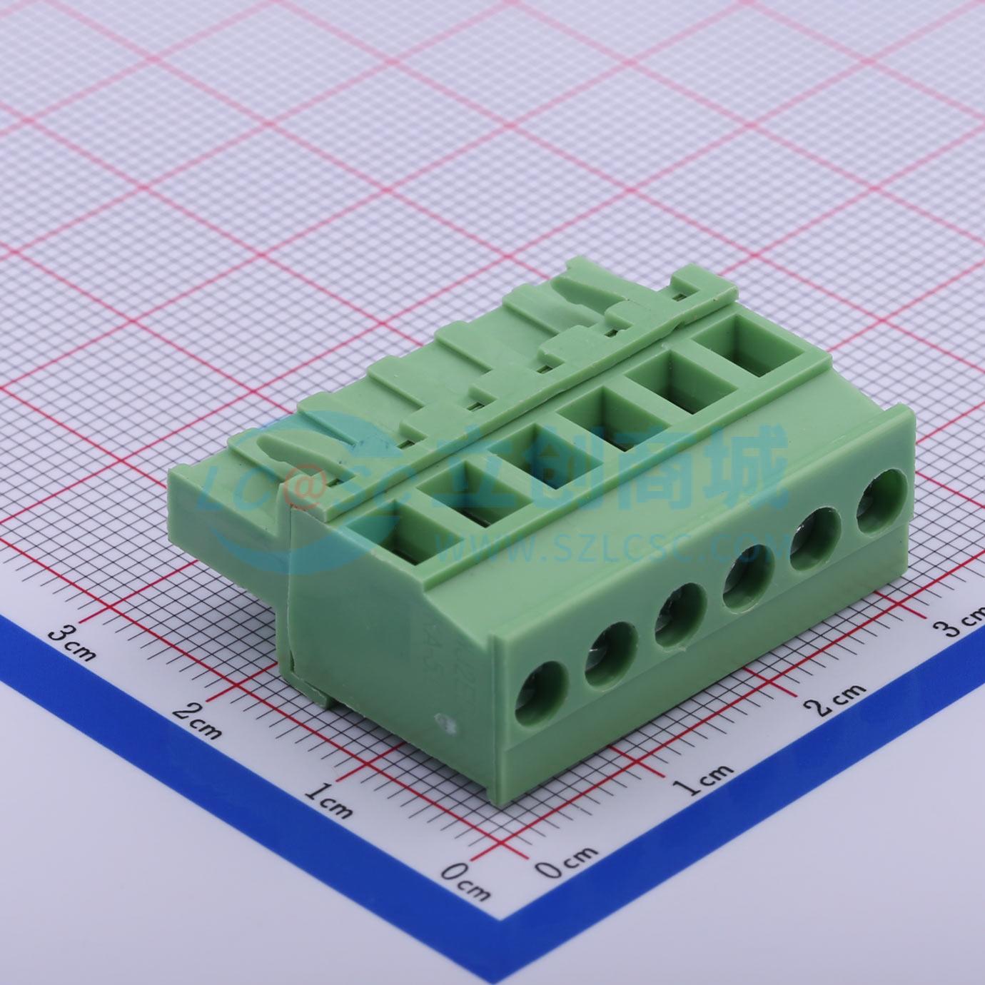 点击查看大图 WJ2EDGKA-5.08-6P实物图