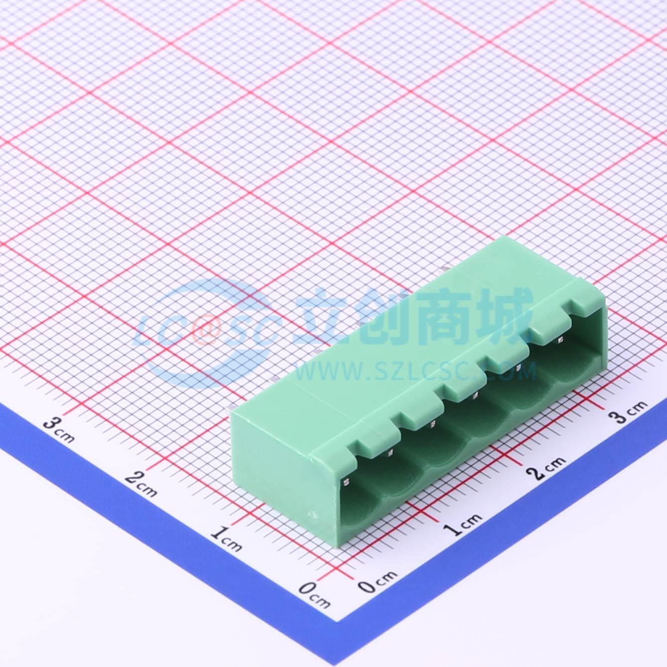 WJ2EDGVC-5.08-6P实物图
