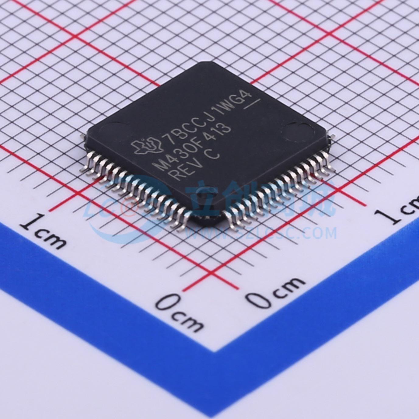 MSP430F413IPMR实物图