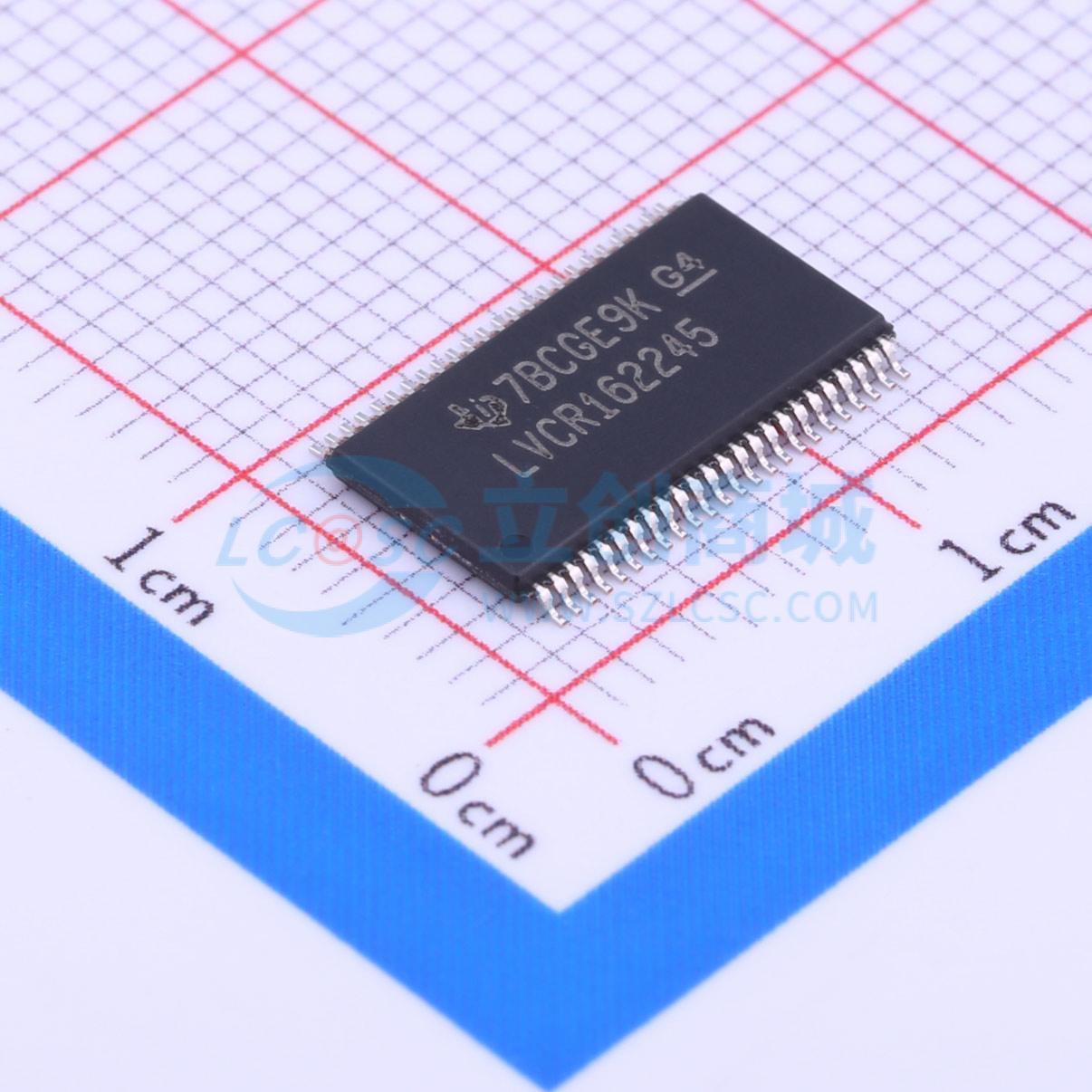 点击查看大图 SN74LVCR162245DGGR实物图